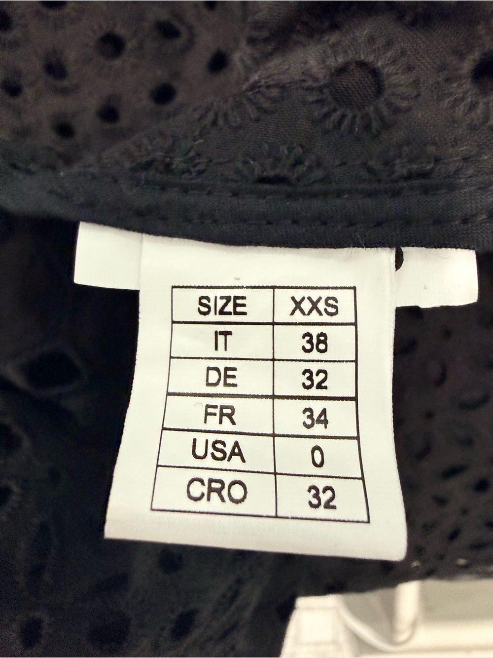 SFIZIO Italian Unique Black Women's Blouse - Picture 4 of 9